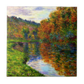 Cezanne - Arm van de Jeufosse, Herfst, Tegeltje (Voorkant)