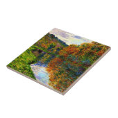 Cezanne - Arm van de Jeufosse, Herfst, Tegeltje (Zijkant)