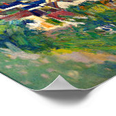 Cezanne - Auvers, panoramisch gezicht Poster (Hoek)