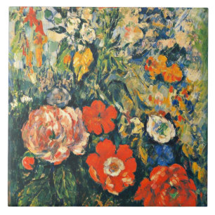 Cezanne - Baai van Bloemen Tegeltje