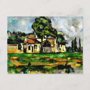 Cezanne - Banken van de Marne Briefkaart