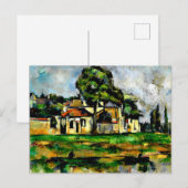 Cezanne - Banken van de Marne Briefkaart (Voorkant / Achterkant)