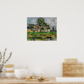 Cézanne - Banken van de Marne Poster (Keuken)