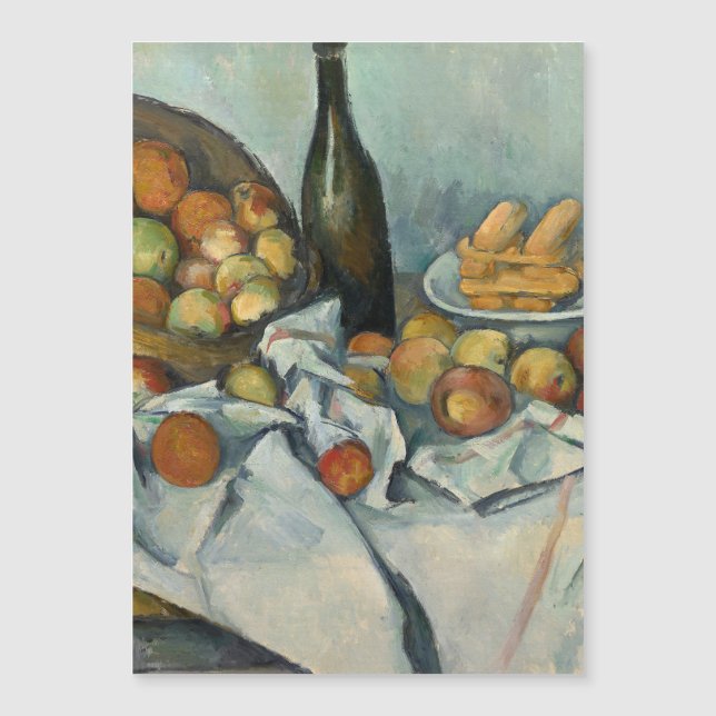 Cezanne Basket Appels Impressionisme Kunst (Voorkant)