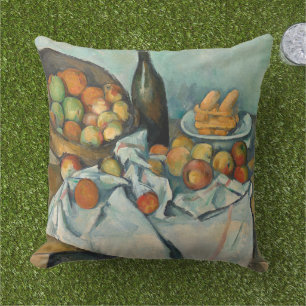 Cezanne Basket Appels Impressionisme Kunst Buitenkussen