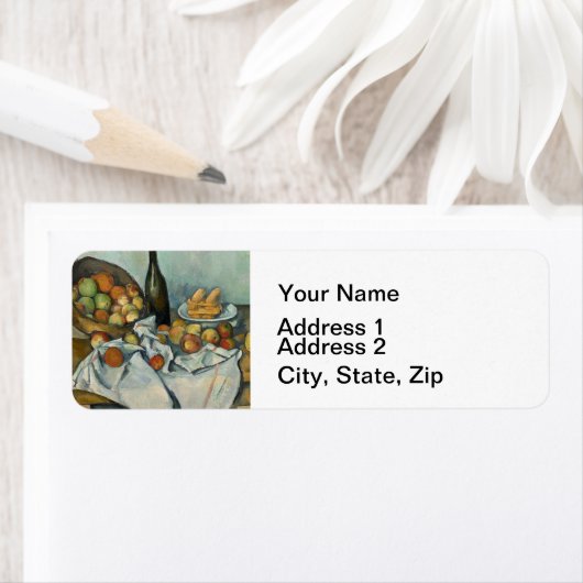 Cezanne Basket Appels Impressionisme Kunst Etiket (Insitu)