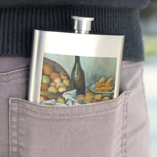 Cezanne Basket Appels Impressionisme Kunst Flacon (Voorbeeld)