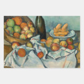 Cezanne Basket Appels Impressionisme Kunst Inpakpapier Vel (Voorkant)