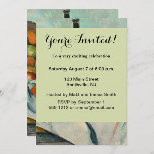 Cezanne Basket Appels Impressionisme Kunst Kaart