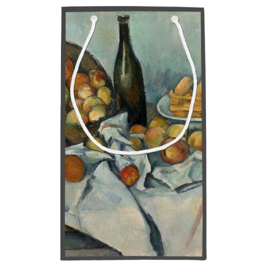 Cezanne Basket Appels Impressionisme Kunst Klein Cadeauzakje (Achterkant)