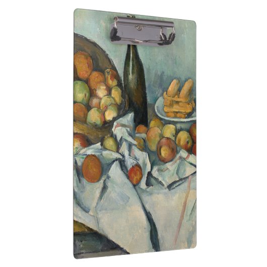Cezanne Basket Appels Impressionisme Kunst Klembord (Rechts)