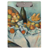 Cezanne Basket Appels Impressionisme Kunst Klembord (Voorkant)