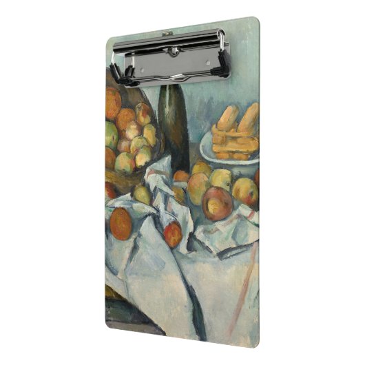 Cezanne Basket Appels Impressionisme Kunst Mini Klembord (Angled2)