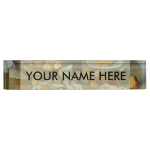 Cezanne Basket Appels Impressionisme Kunst Naambordje