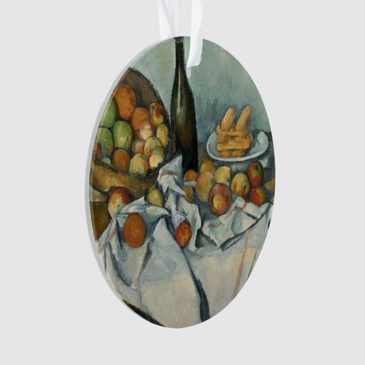 Cezanne Basket Appels Impressionisme Kunst Ornament (voorkant)