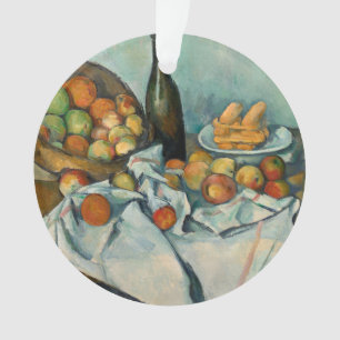 Cezanne Basket Appels Impressionisme Kunst Ornament