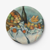 Cezanne Basket Appels Impressionisme Kunst Papieren Bordje (Voorkant)