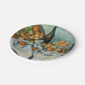 Cezanne Basket Appels Impressionisme Kunst Papieren Bordje (Gekanteld)