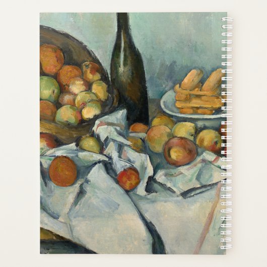 Cezanne Basket Appels Impressionisme Kunst Planner (Achterkant)