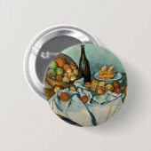 Cezanne Basket Appels Impressionisme Kunst Ronde Button 5,7 Cm (Voorkant /achterkant)
