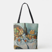 Cezanne Basket Appels Impressionisme Kunst Tote Bag (Achterkant)