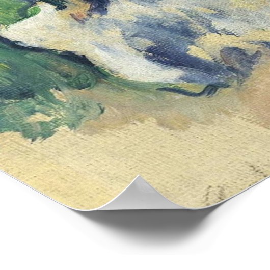 Cézanne - Bathsheba, 1885 Poster (Hoek)