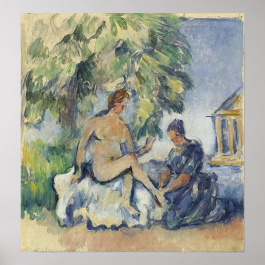 Cézanne - Bathsheba, 1885 Poster (Voorkant)