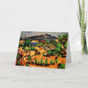 Cezanne - Bergen gezien vanuit l'Estaque Kaart