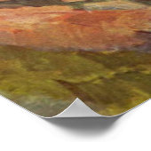 Cezanne - Bergen in Provence Poster (Hoek)