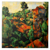 Cezanne - Bibemus Quarry Tegeltje (Voorkant)