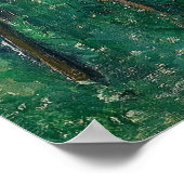 Cézanne, Binnenste bos Poster (Hoek)