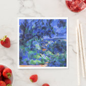 Cezanne - Blauw landschap Servet (Insitu)