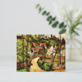 Cezanne - Bocht in de Weg Briefkaart (Staand voorkant)