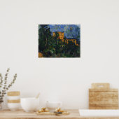 Cézanne - Château Noir Poster (Keuken)