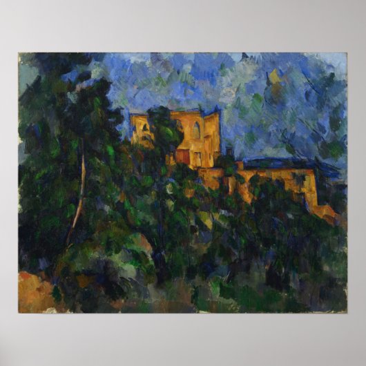 Cézanne - Château Noir Poster (Voorkant)