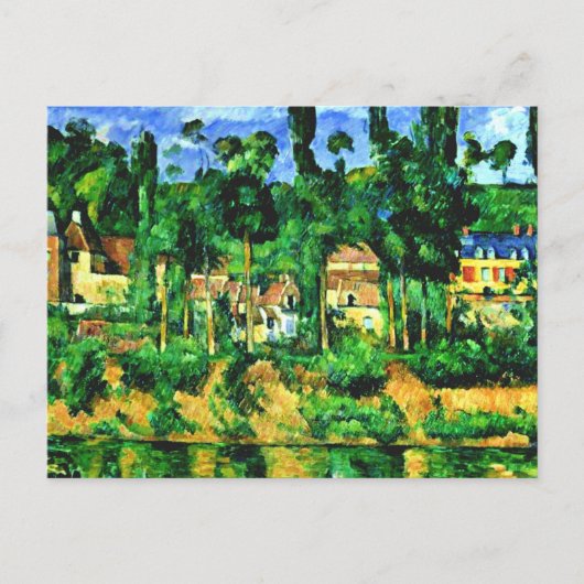 Cezanne - Chateau van Medan Briefkaart (Voorkant)