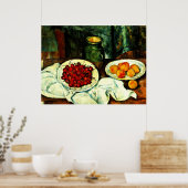 Cezanne - Cherries Poster (Keuken)