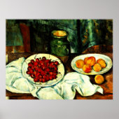 Cezanne - Cherries Poster (Voorkant)