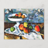 Cezanne - Compotier, Glas, Appels, Briefkaart (Voorkant)