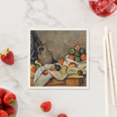 Cezanne - Curtain, Jug en Fruit, Servet (Insitu)