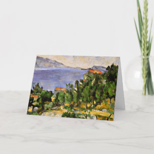 Cezanne - De baai van l'Estaque uit het oosten Kaart