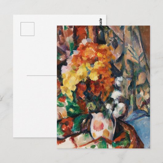 Cezanne - De Bloemvaas Briefkaart (Voorkant / Achterkant)
