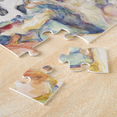 Cezanne De Drie Schedels Vintage Kunstposterprint Legpuzzel (Zijkant)