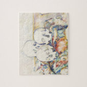 Cezanne De Drie Schedels Vintage Kunstposterprint Legpuzzel (Verticaal)