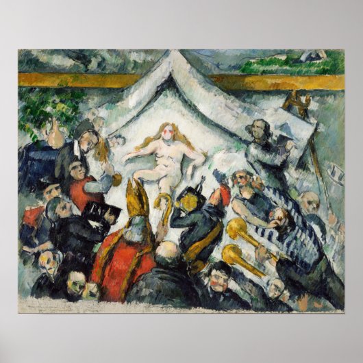 Cézanne - De Eeuwige Vrouwelijkheid Poster (Voorkant)