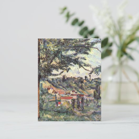 Cezanne - De Hameau des Patis Briefkaart (Staand voorkant)