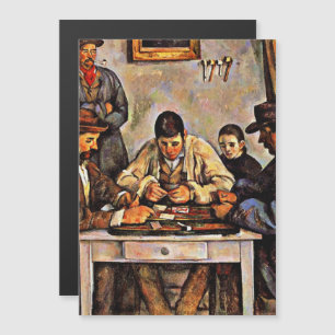 Cezanne - De Kaart Spelers, Magnetische Uitnodiging