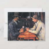 Cezanne De Kaart Spelers (twee) (Voorkant)