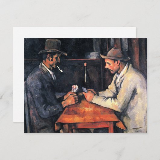 Cezanne De Kaart Spelers (twee) (Voorkant / Achterkant)