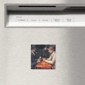 Cezanne: De kaartspeler Magneet (Insitu (Vaatwasser))